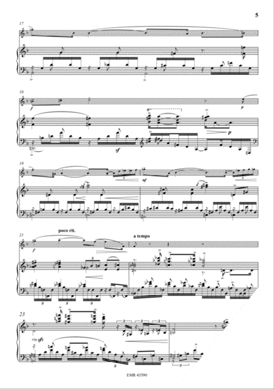 Praludium No. 1 Piano Accompaniment scores gallery preview page 5