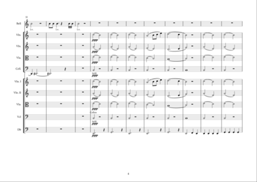 On Another's Sorrow On Another's Sorrow String Orchestra scores gallery preview page 4