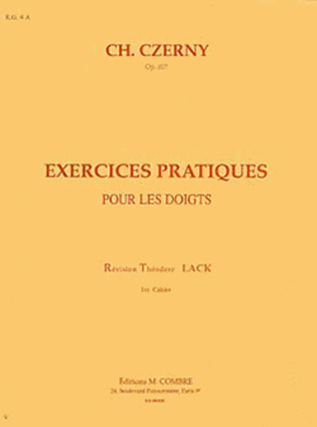 Exercices pratiques Op. 802 - Volume 1