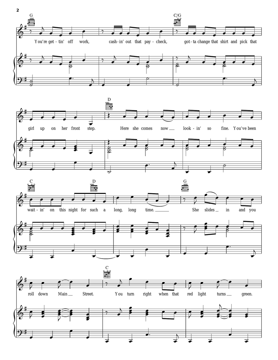 One Of Those Nights One Of Those Nights Acoustic Guitar scores gallery preview page 2