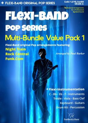 Book cover for Flexi-Band Pop Series Multi-Value Pack 1 (Flexible Instrumentation)