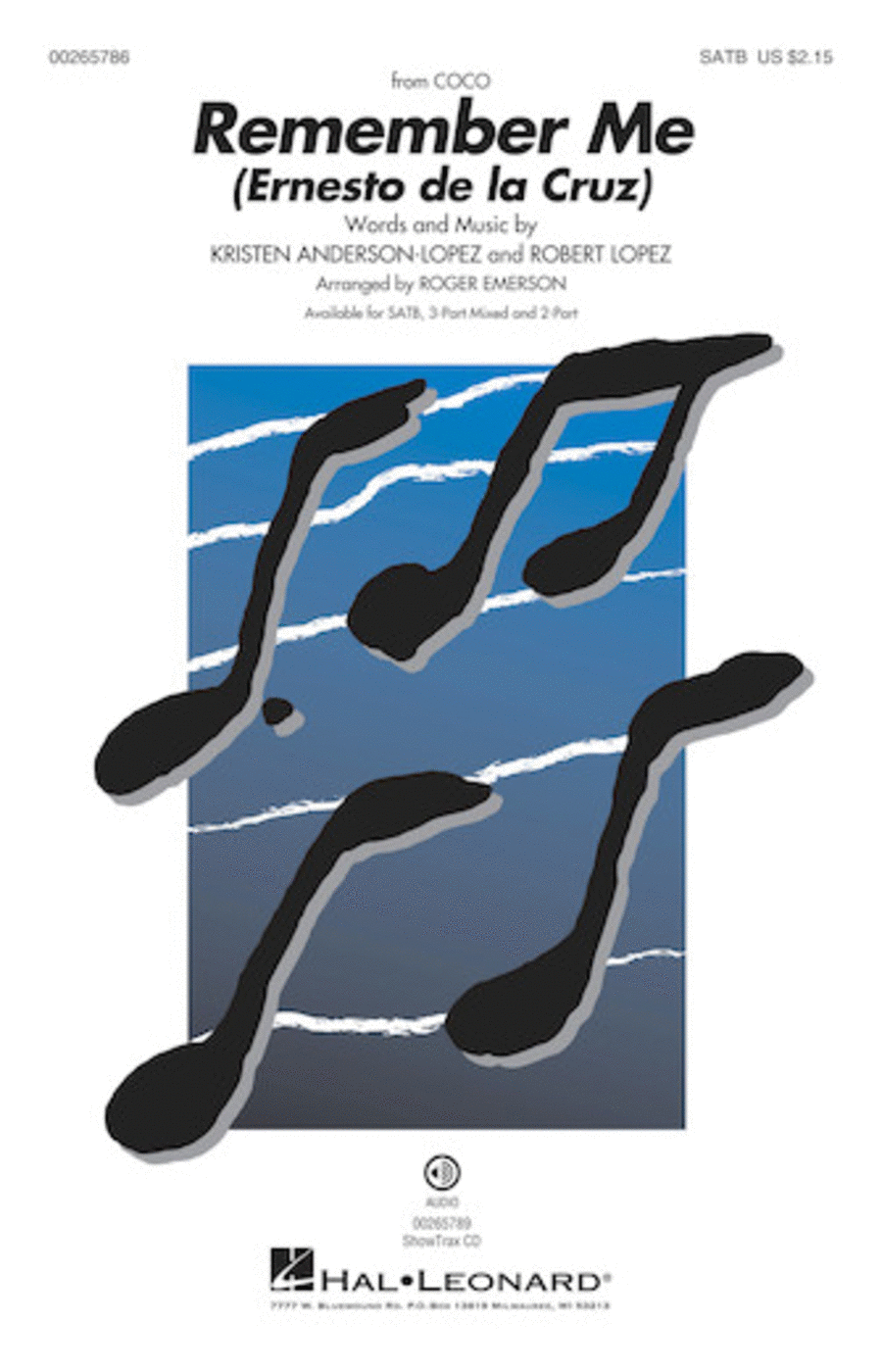 Remember Me (from Coco) Choir scores gallery preview page 1