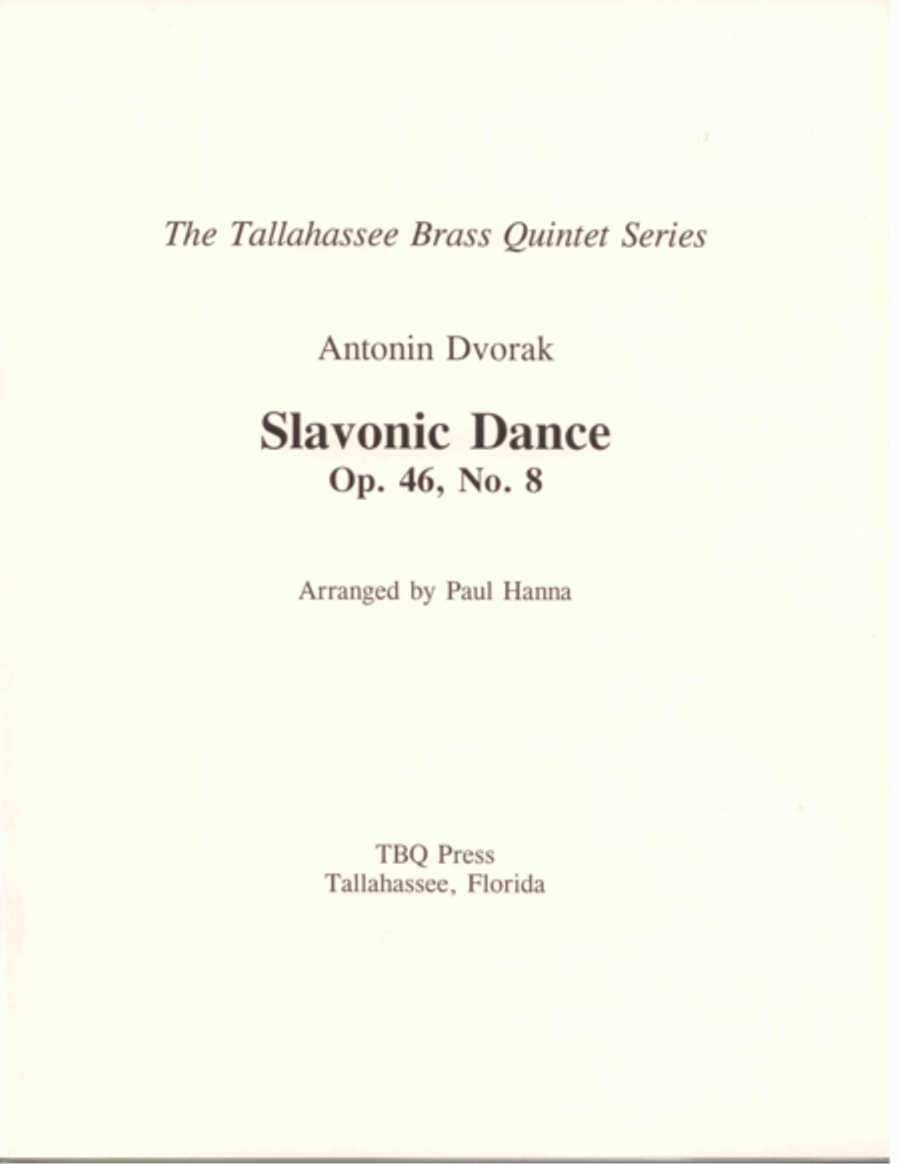 Slavonic Dance, Op. 46, No. 8 Brass Ensemble scores gallery preview page 1