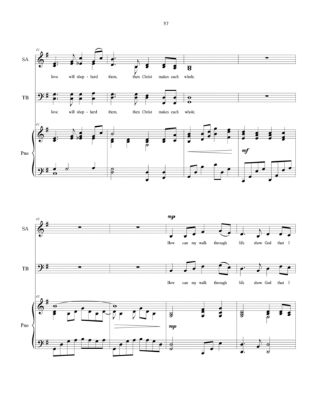 How Can I Be Like Jesus? - sacred music for SATB choir image number null