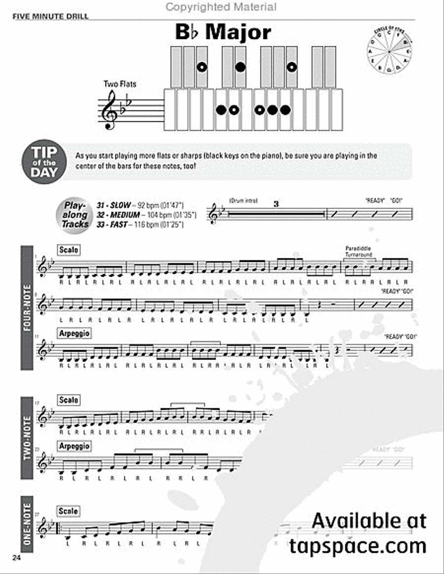 Five Minute Drill Percussion scores gallery preview page 25