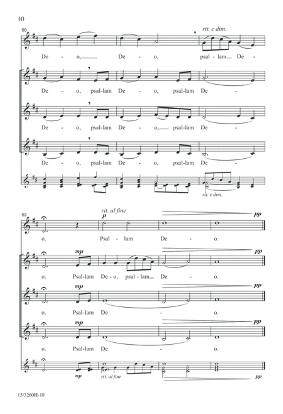 Psallam Deo SSA scores gallery preview page 10