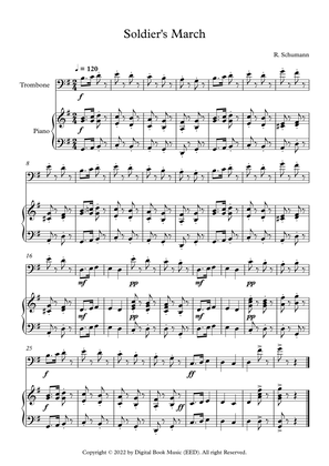 Soldier's March - Robert Schumann (Trombone + Piano)