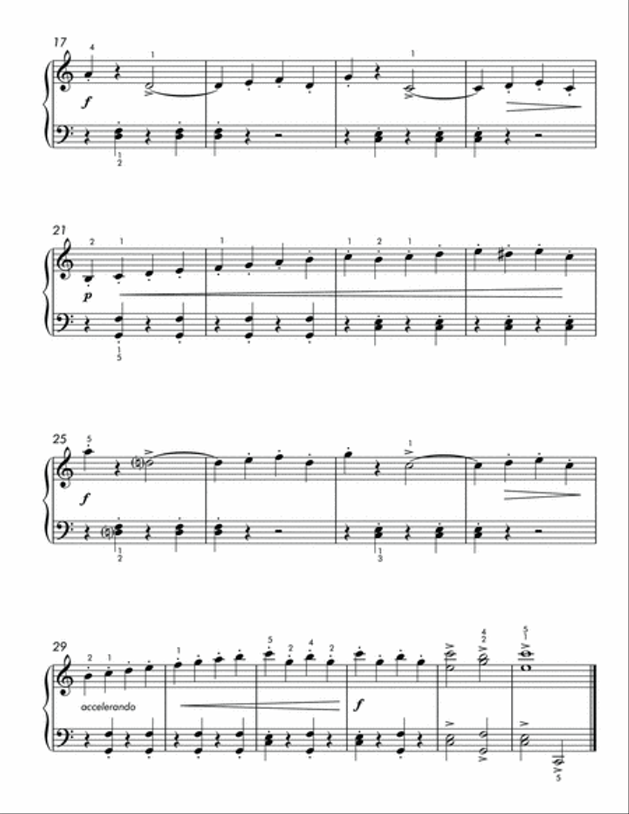 Hungarian Rhapsody No. 2 (Easy Piano with Duet) Piano Method scores gallery preview page 3