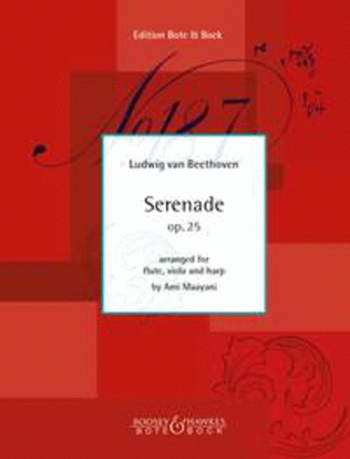 Book cover for Serenade D-Dur op. 25