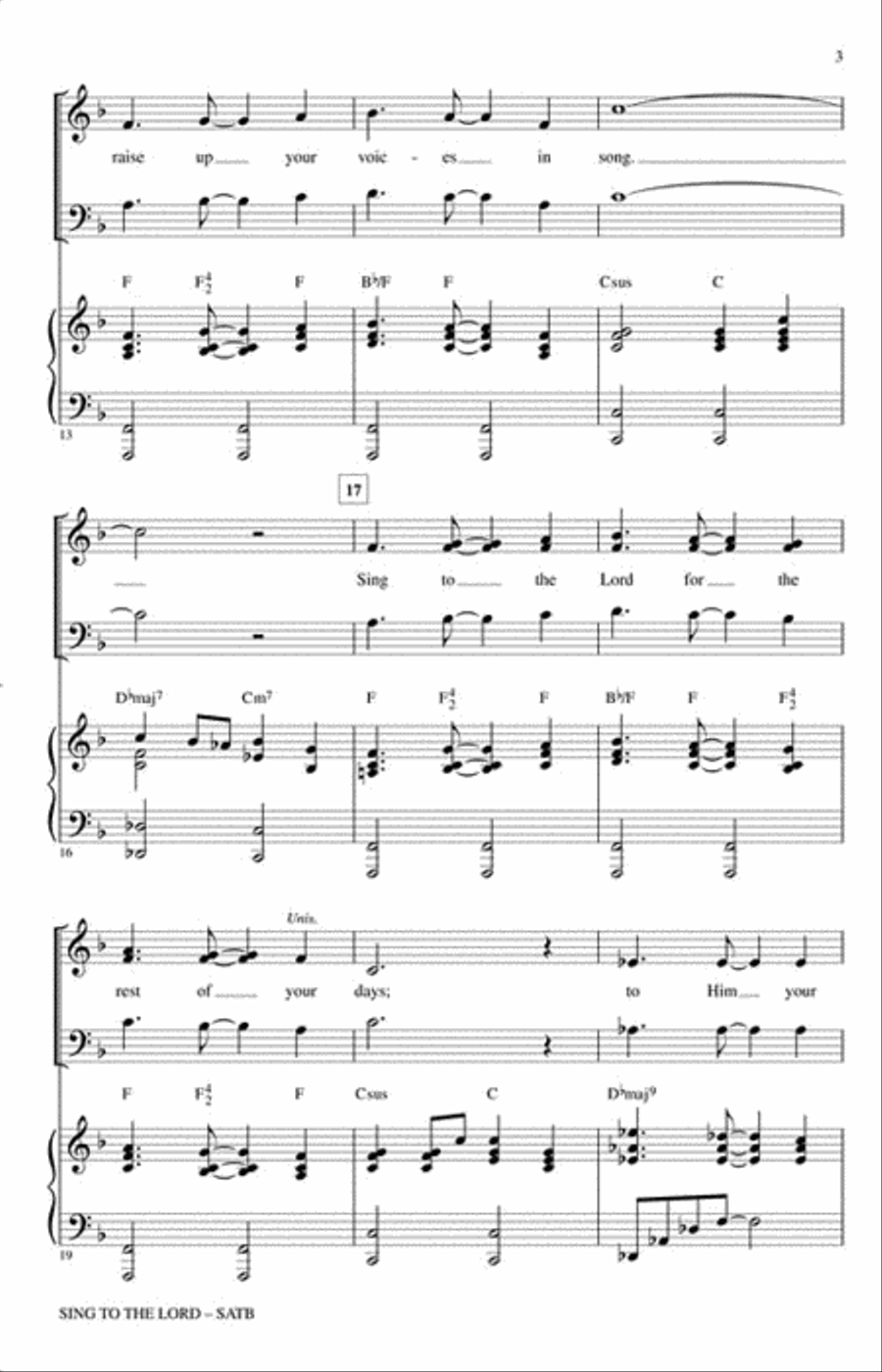Sing to the Lord 4-Part scores gallery preview page 3