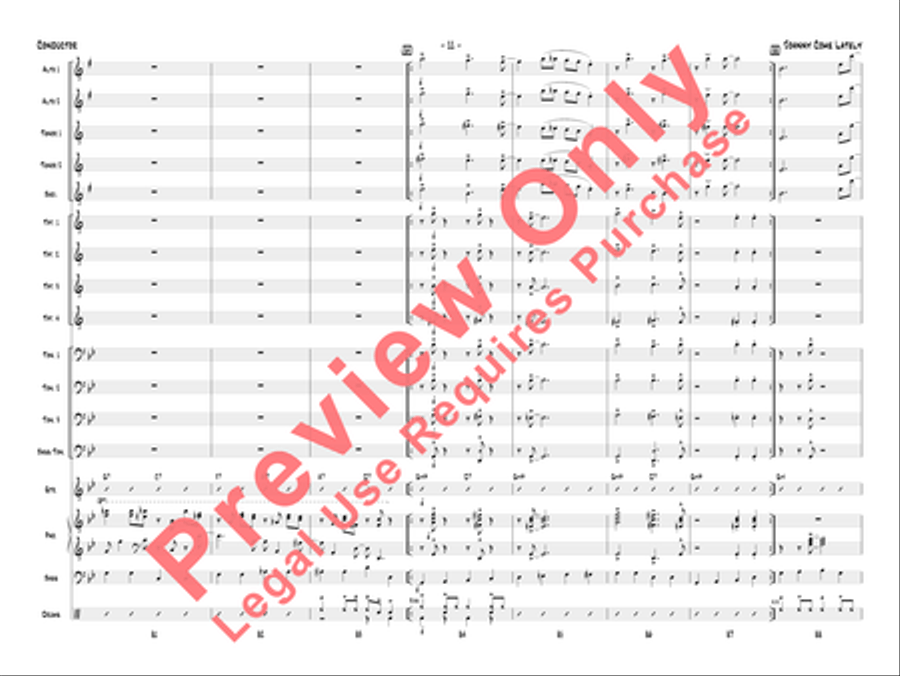 Johnny Come Lately Jazz Ensemble scores gallery preview page 14