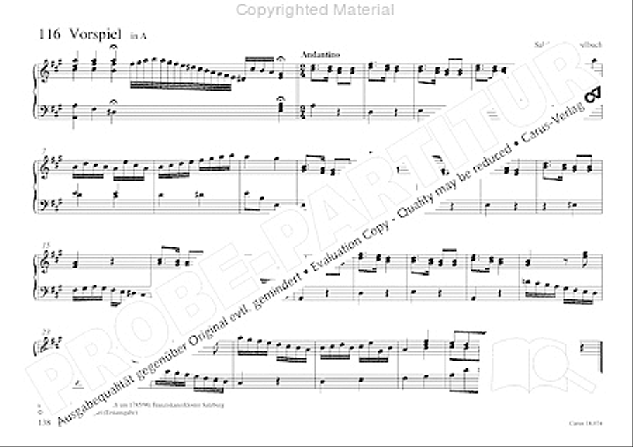 Organo pleno. Orgelstucke zum Ein- und Auszug Organ Solo scores gallery preview page 146
