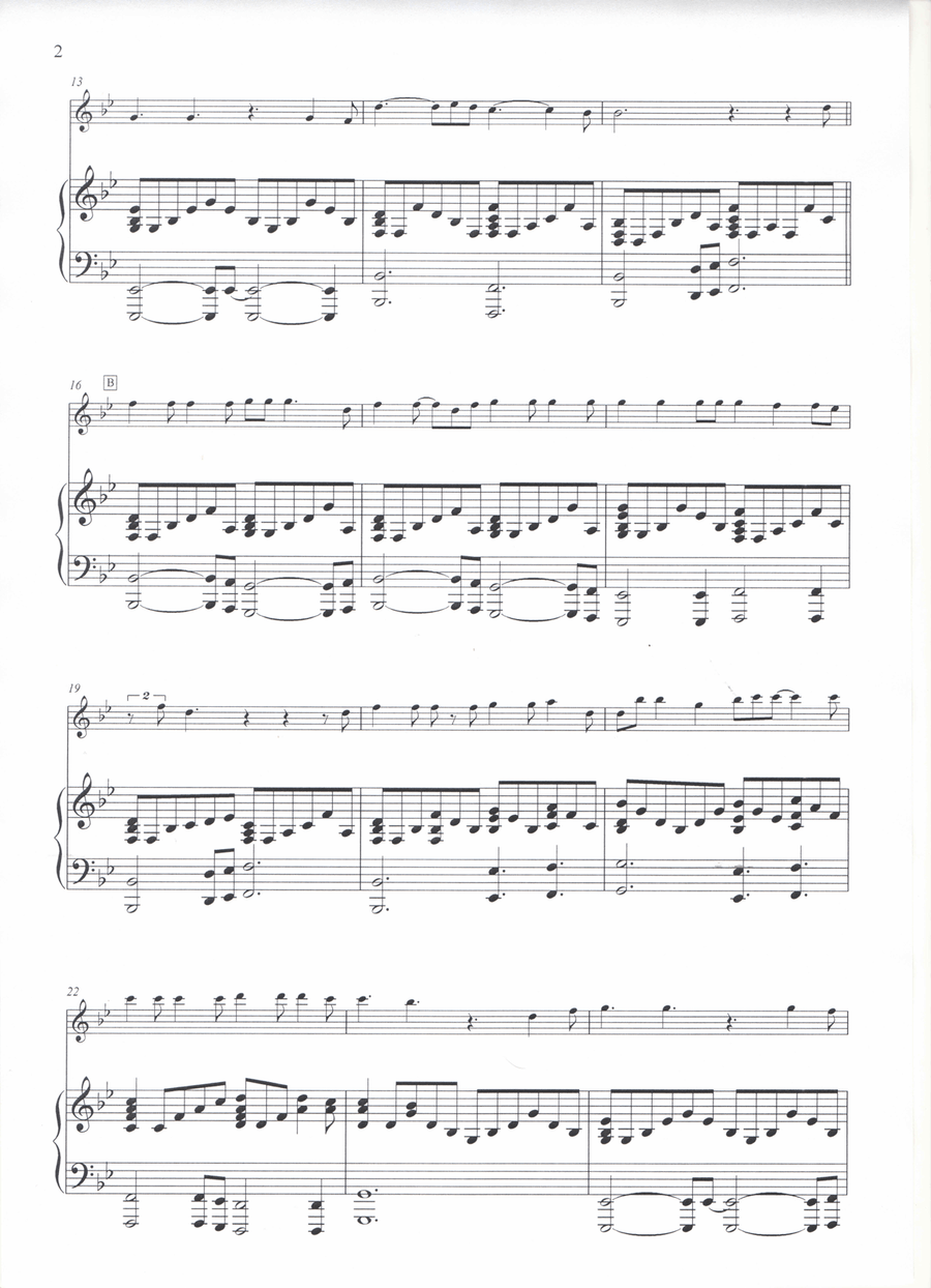 Hallelujah Violin Solo scores gallery preview page 2