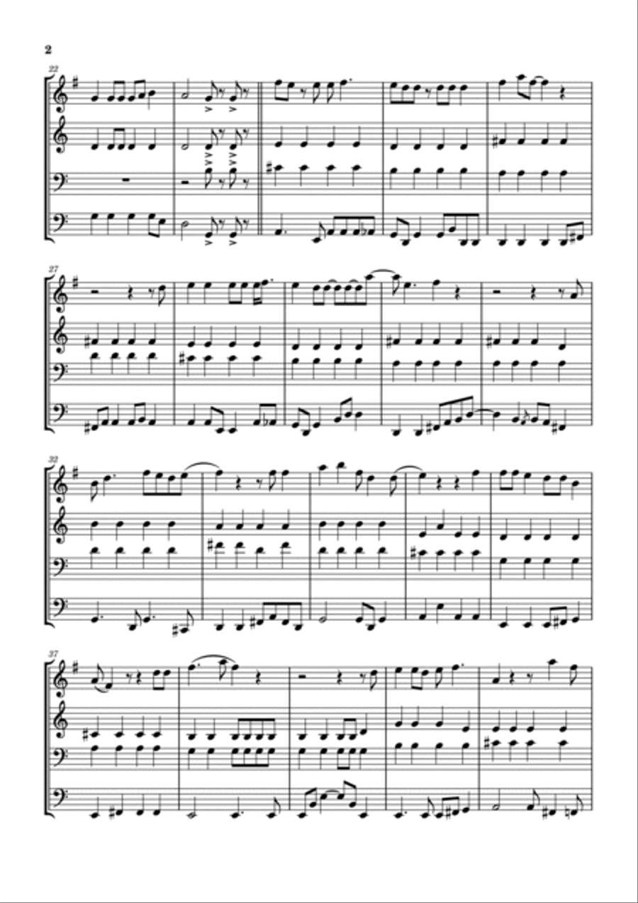 Maggie May Brass Ensemble scores gallery preview page 3