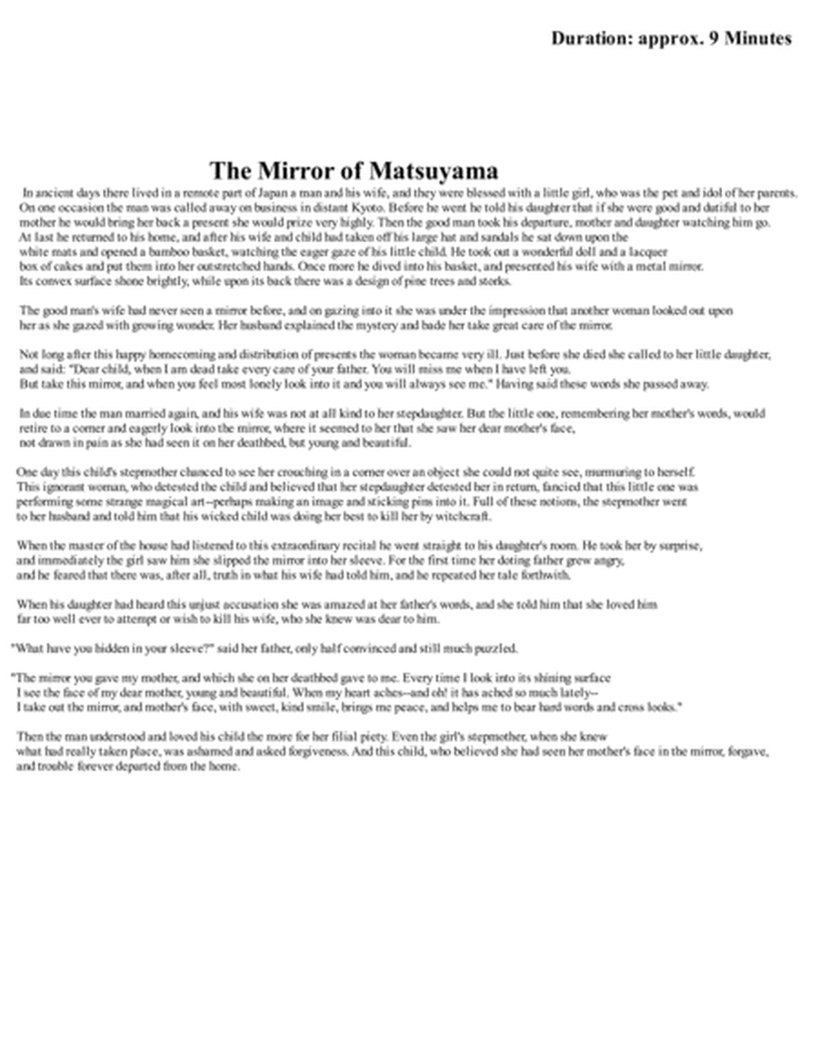 The Mirror of Matsuyama image number null