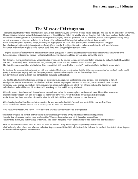 The Mirror of Matsuyama image number null