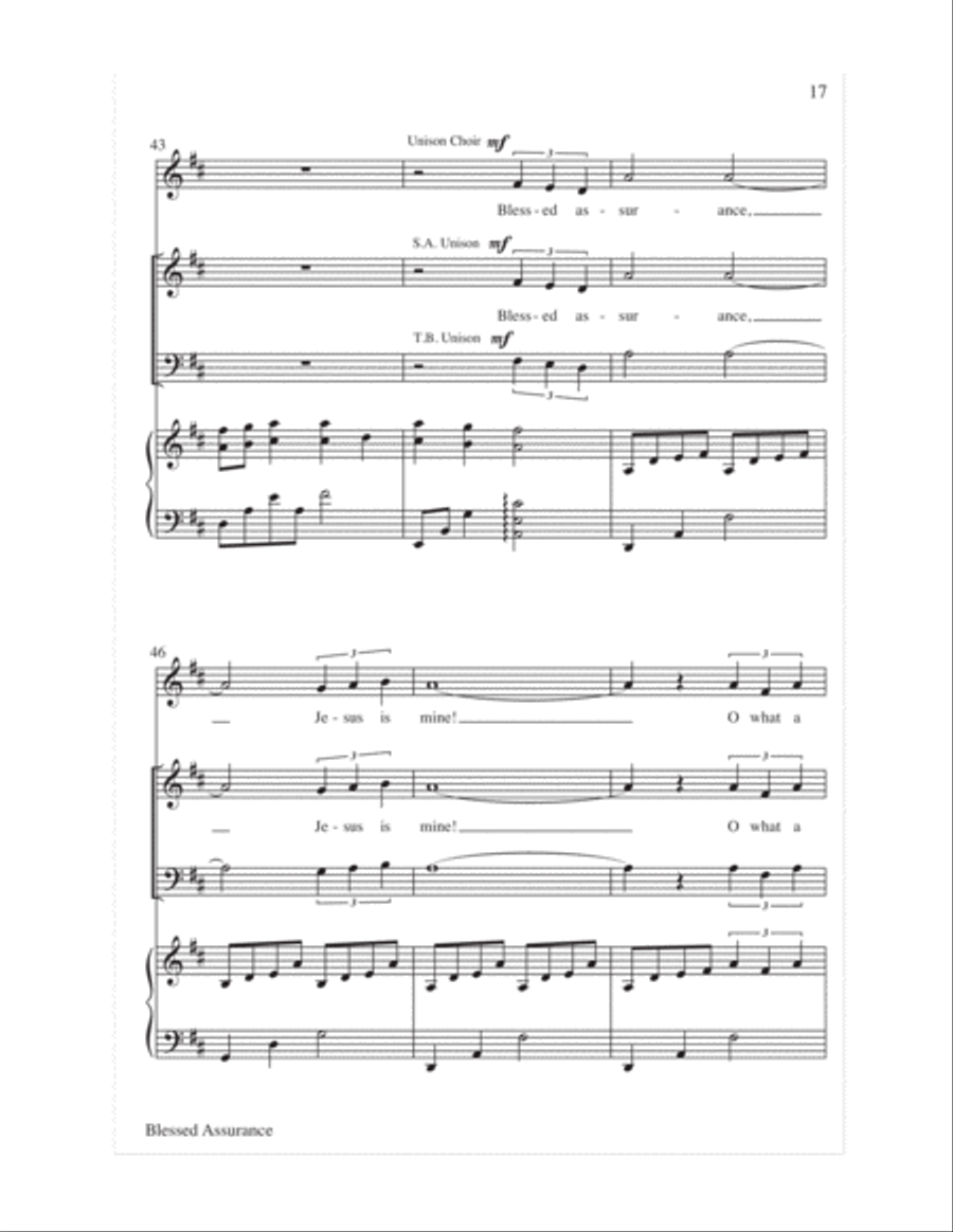 Let the Children Sing 4-Part scores gallery preview page 19