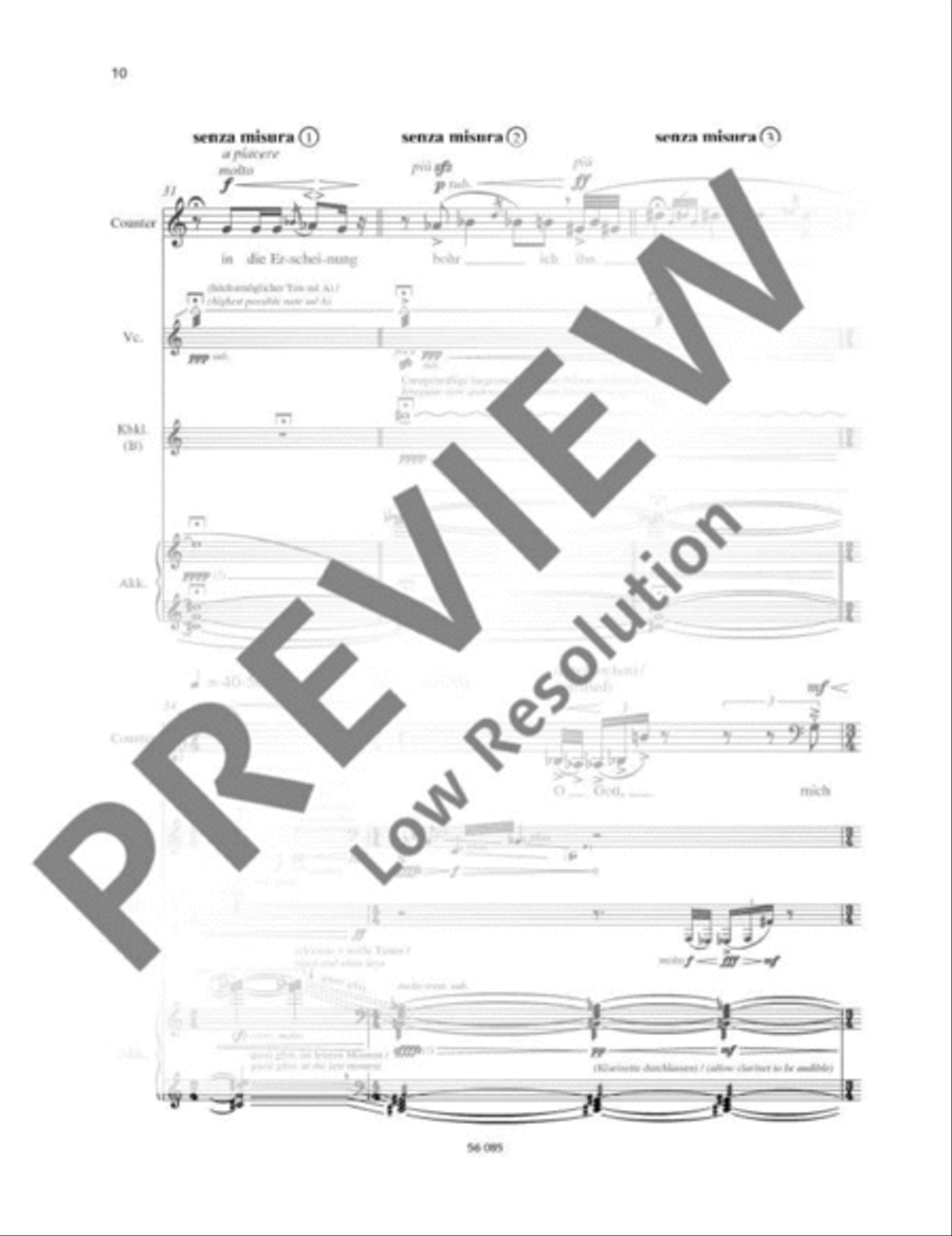 Scorpion Bass Clarinet scores gallery preview page 11