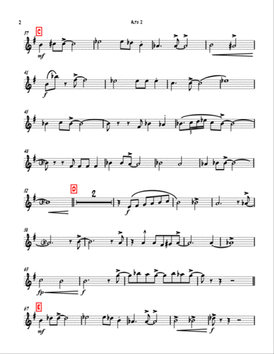 The Song Is You Jazz Ensemble scores gallery preview page 5