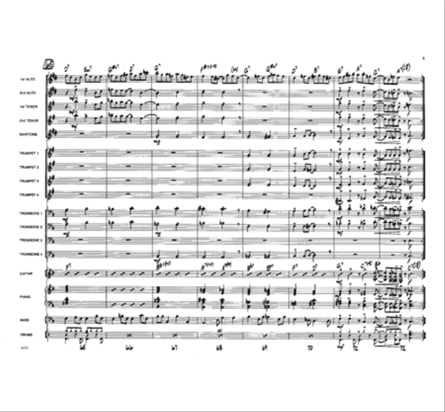 Chops, Don't Fail Me Now Chops, Don't Fail Me Now Jazz Ensemble scores gallery preview page 10