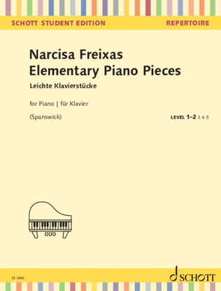 Book cover for Elementary Piano Pieces