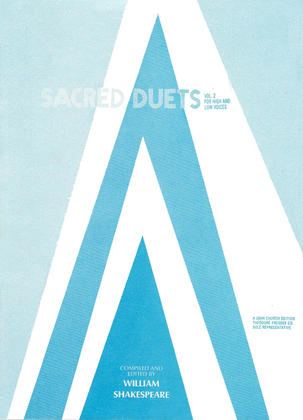 Book cover for Sacred Duets