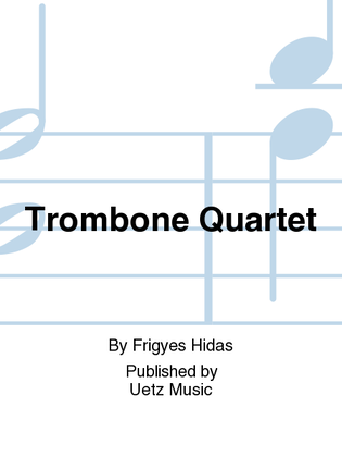 Book cover for Trombone Quartet