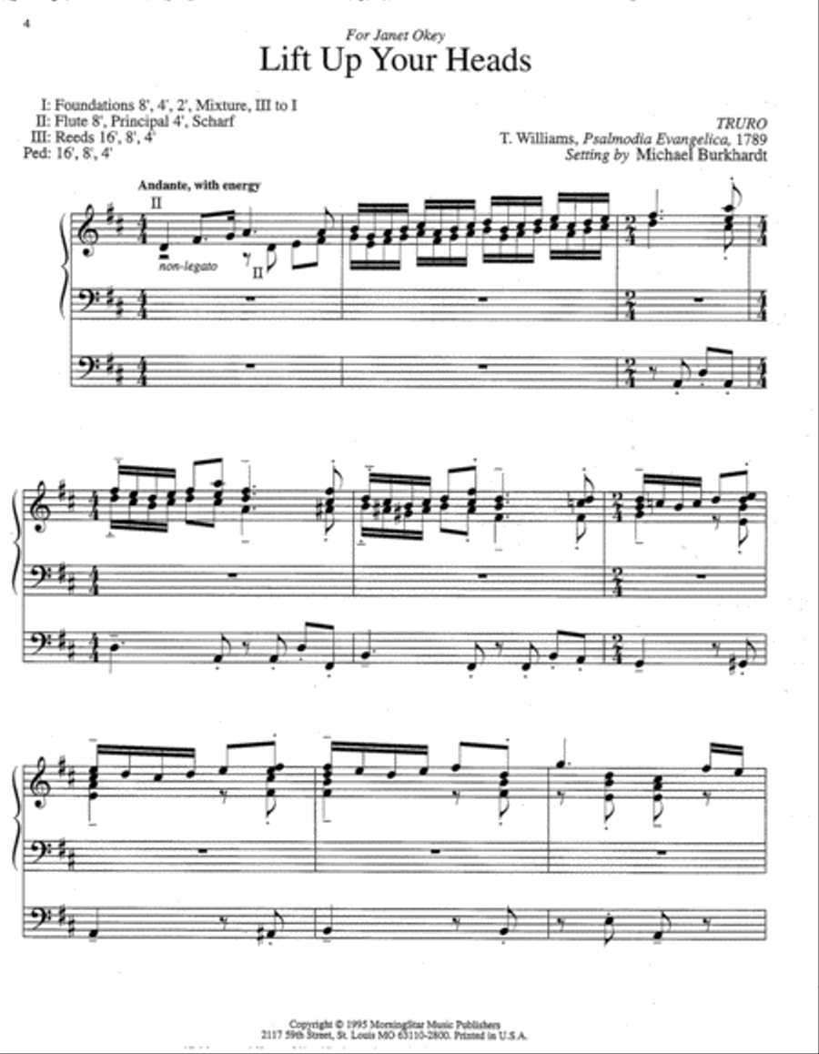 Four Hymn Improvisations for Holy Week Organ scores gallery preview page 2