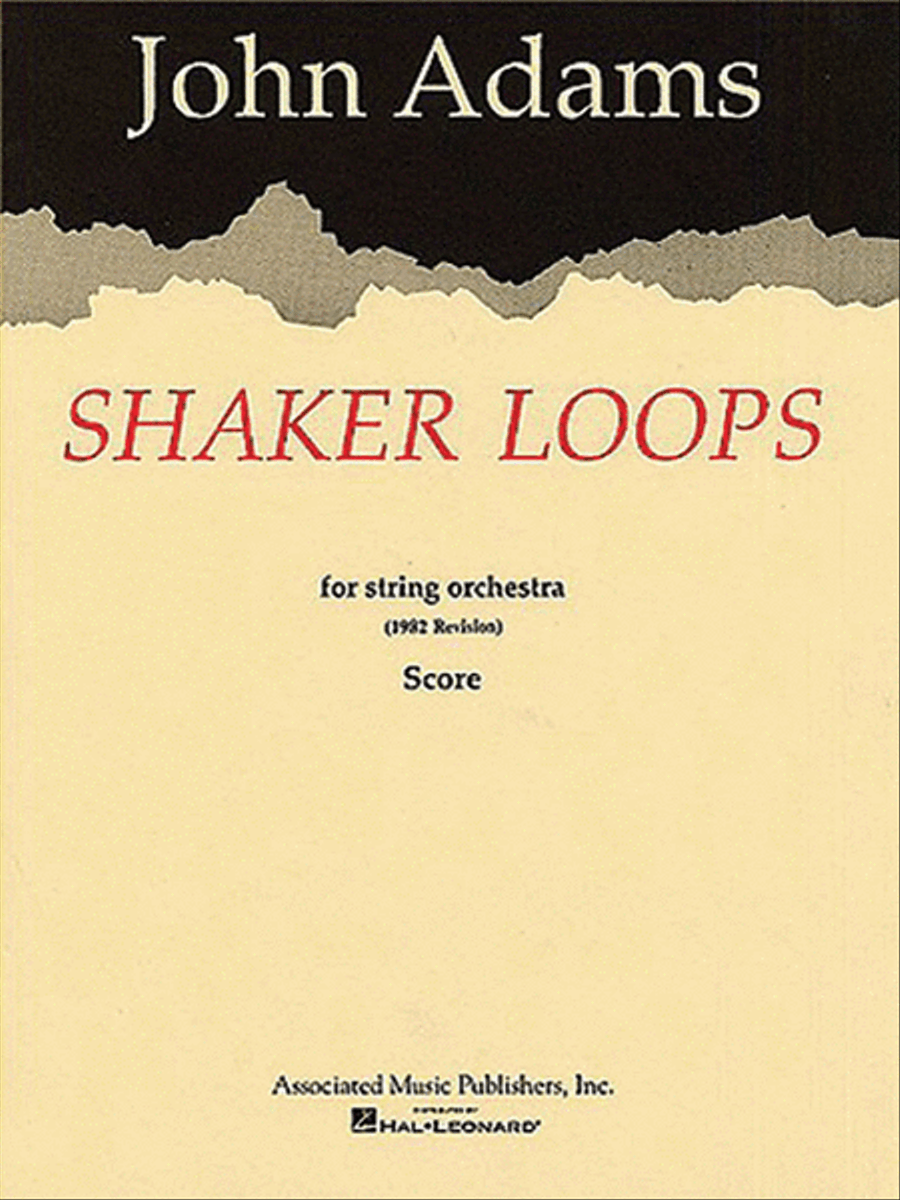 Shaker Loops (revised) Orchestra scores gallery preview page 1