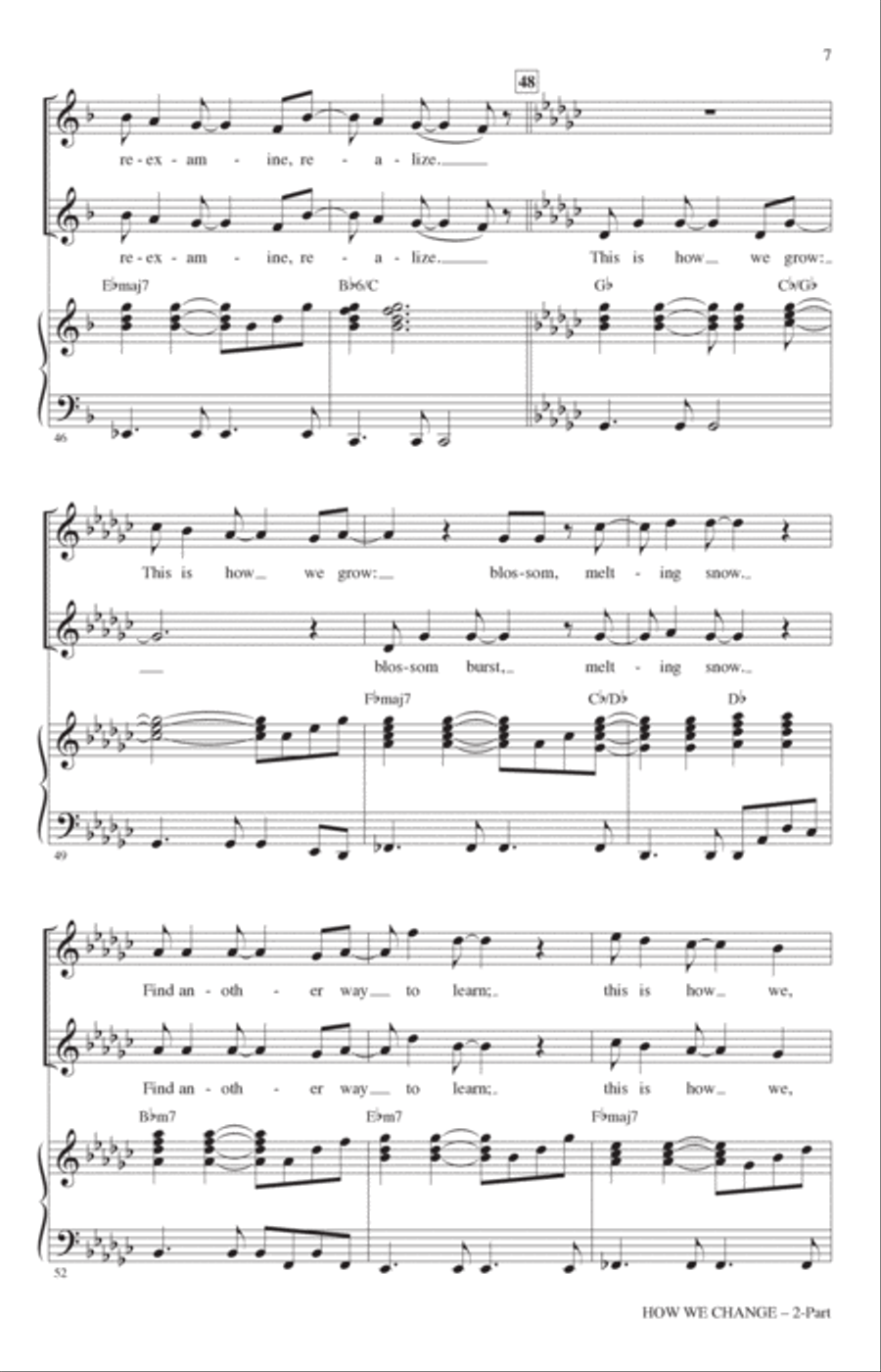 How We Change (Schmigadoon Finale) (from Schmigadoon!) (arr. Roger Emerson) 2-Part scores gallery preview page 6