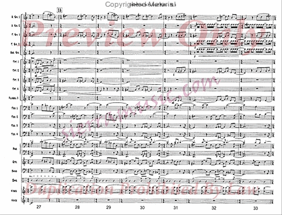 Everything In Its Right Place Jazz Ensemble scores gallery preview page 6
