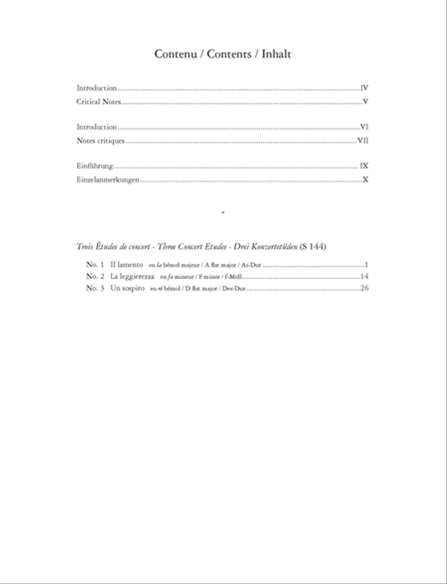 Trois Études de concert (Three Concert Etudes) for Piano Piano Method scores gallery preview page 2