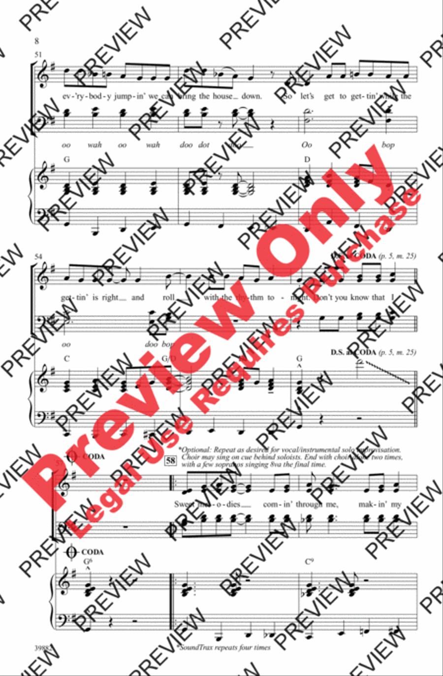 My Music - SoundTrax CD (CD only) Choir scores gallery preview page 8