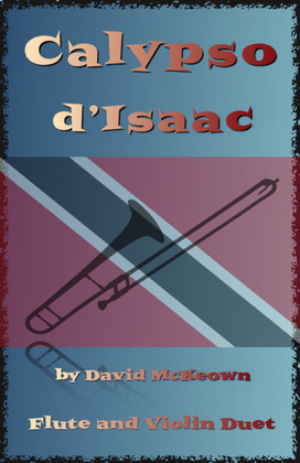 Book cover for Calypso d'Isaac, for Flute and Violin Duet