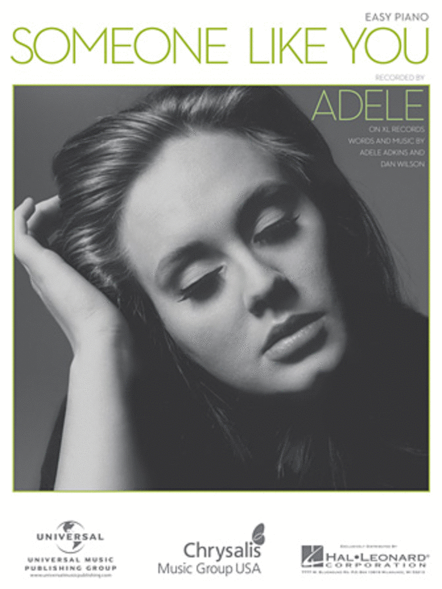 Someone Like You Easy Piano scores gallery preview page 1