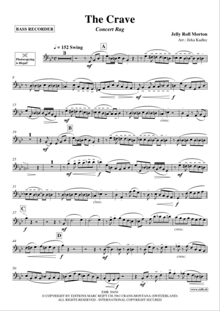 The Crave The Crave Bass Recorder scores gallery preview page 2
