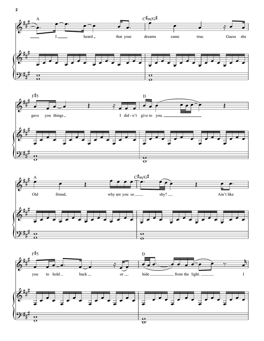 Someone Like You Someone Like You Voice scores gallery preview page 2