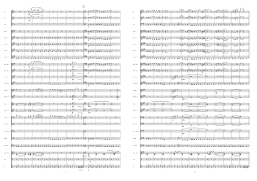The 80's Charts Medley Fanfare Band scores gallery preview page 11