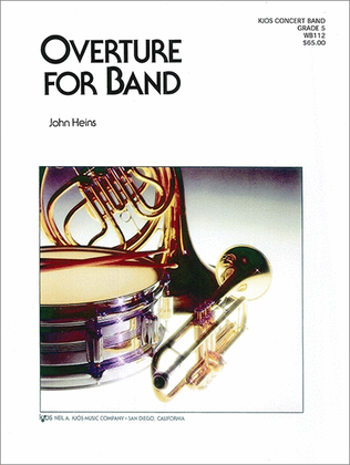 Book cover for Overture For Band