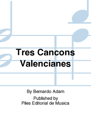 Tres Cancons Valencianes