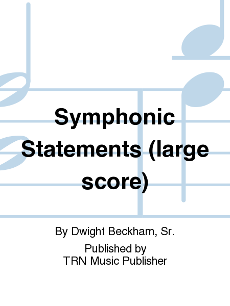 Symphonic Statements (large score)