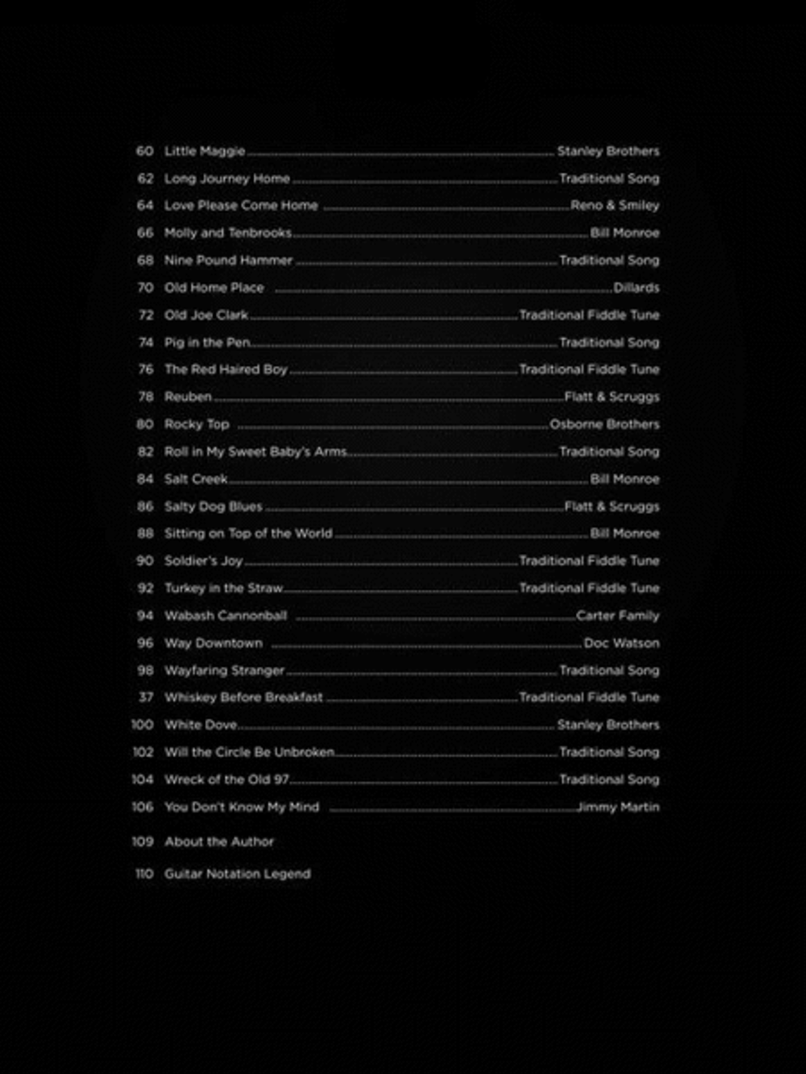 First 50 Bluegrass Solos You Should Play on Guitar Acoustic Guitar scores gallery preview page 4