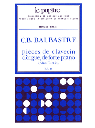 Book cover for Pieces De Clavecin D'orgue Et De Forte Piano (lp52)