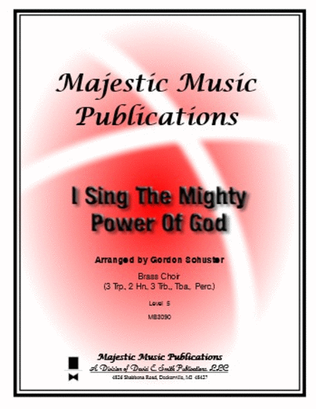 Book cover for I Sing The Mighty Power Of God