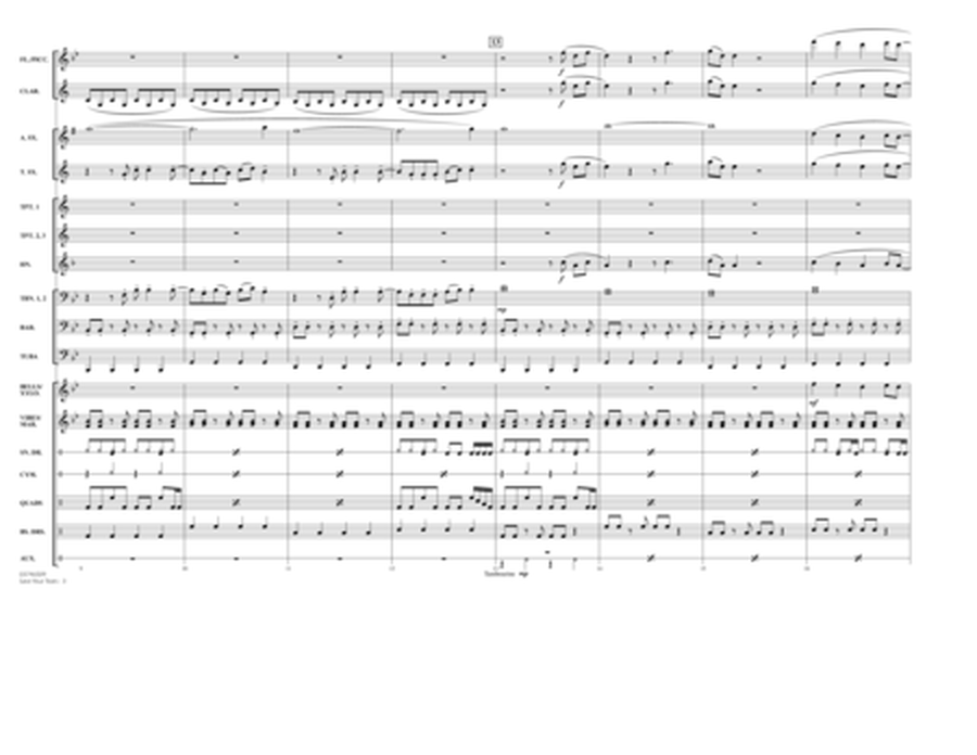 Save Your Tears (arr. Conaway & Holt) - Conductor Score (Full Score)