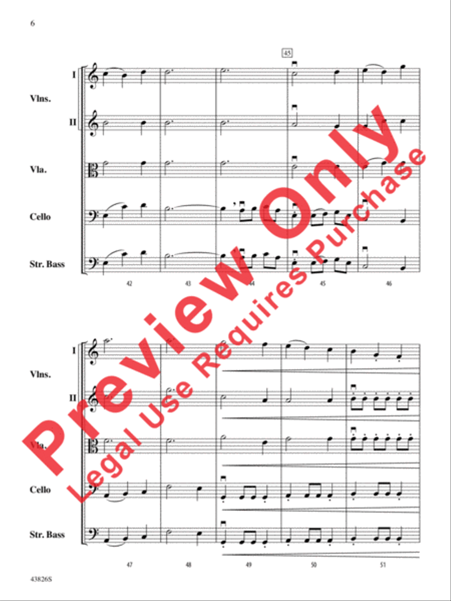 Iroquois Journey String Orchestra scores gallery preview page 7