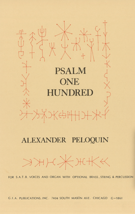 Psalm 100 - Instrument edition