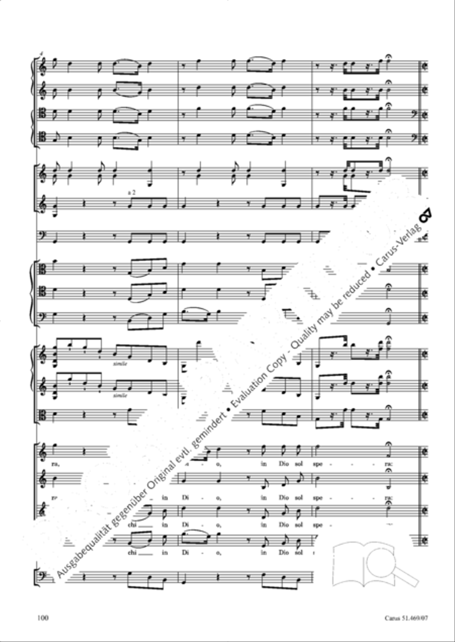 Davide penitente 4-Part scores gallery preview page 113