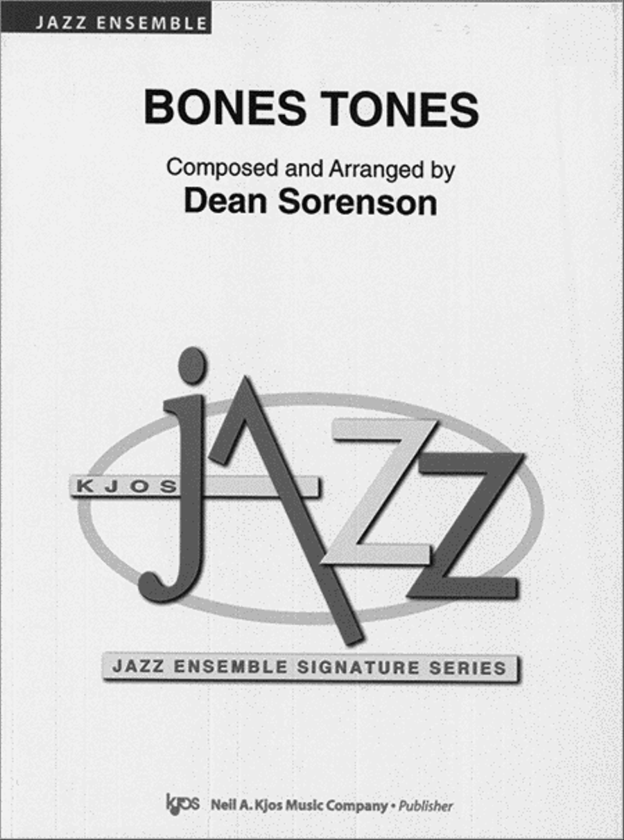 Bones Tones,Score Jazz Ensemble scores gallery preview page 1