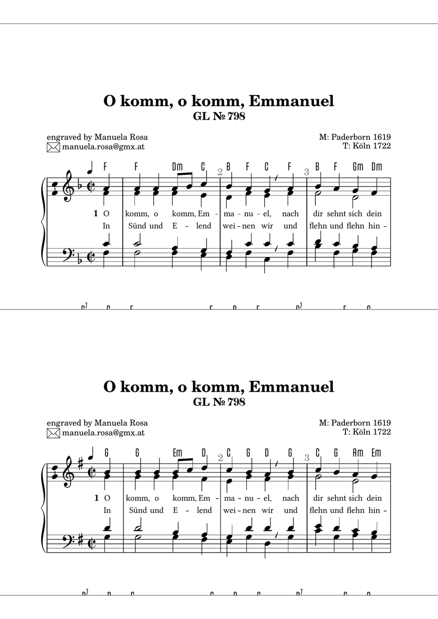 Gottesloblieder Collection Advent 218, 224, 231, 791, 795, 798 Organ Solo scores gallery preview page 6